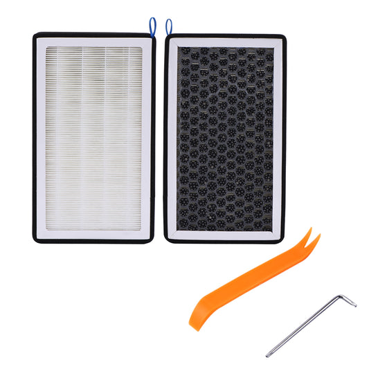 Modified Tesla Model 3 HEPA Air Filter Cabin Filter with Activated Carbon Air Conditioner: Replacement Cabin Air-Filters for Tesla Model 3